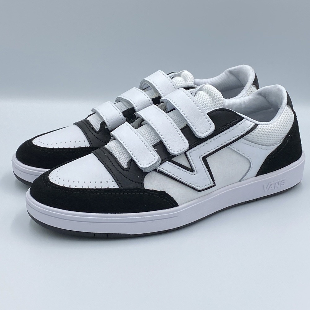 Vans Lowland CC V Shoes ComfyCush Men's Size 7 Black True White VN000CTH6BT NIB - Picture 2 of 9